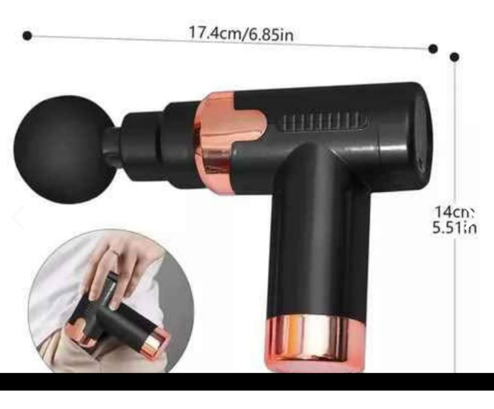 Alivio Total Pro – Pistola de Masaje Profundo