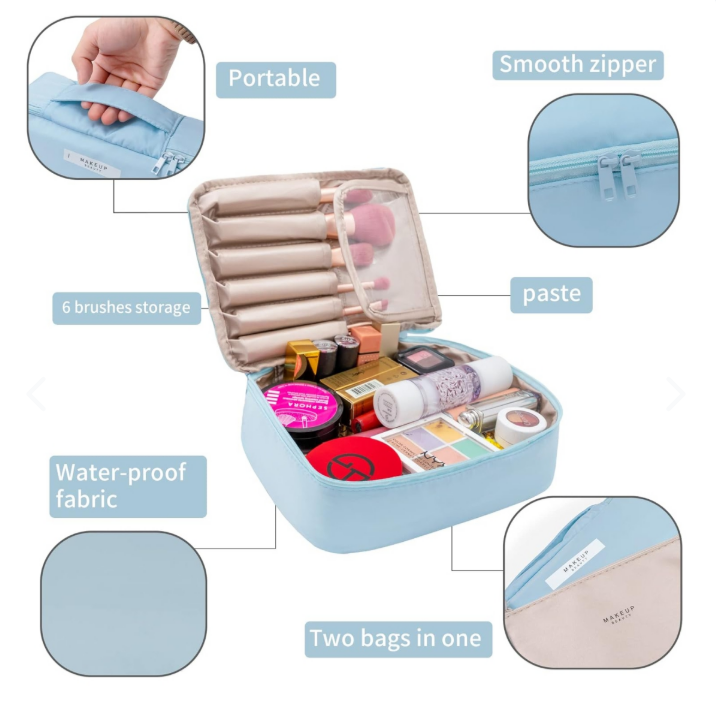 cosmetiquera Bolsa Maquillaje De Viaje