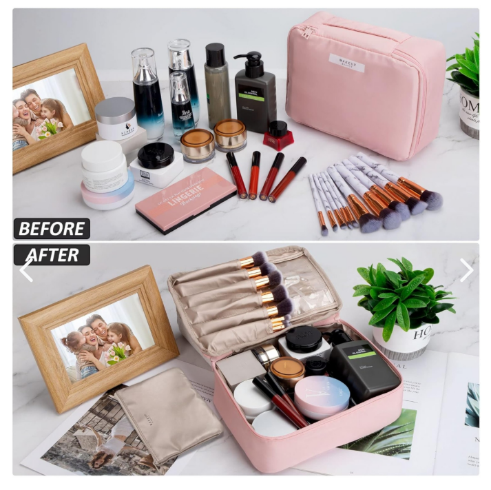cosmetiquera Bolsa Maquillaje De Viaje