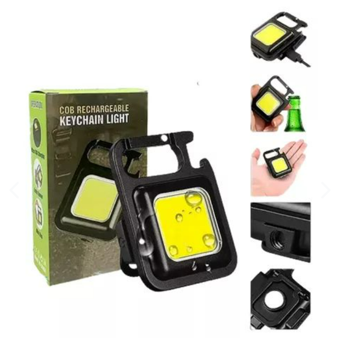 mini linterna llavero recargable multifu
