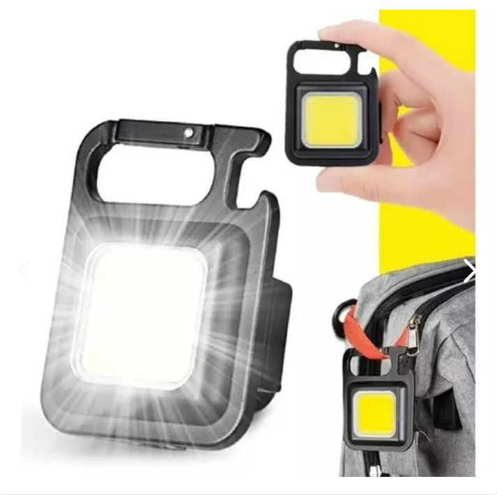 mini linterna llavero recargable multifu