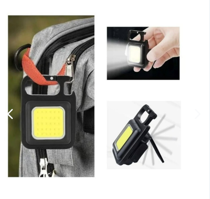 mini linterna llavero recargable multifu