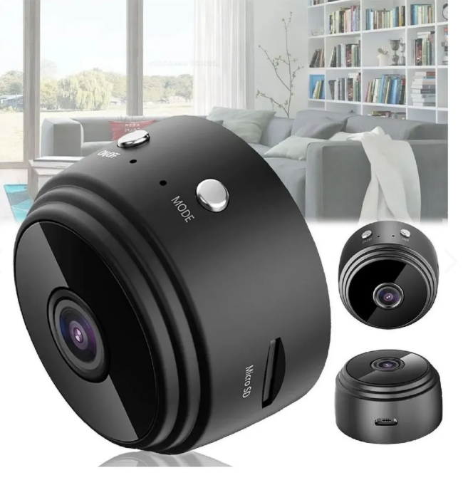 Mini Camara Espia Vigilancia Ip A9 Wifi
