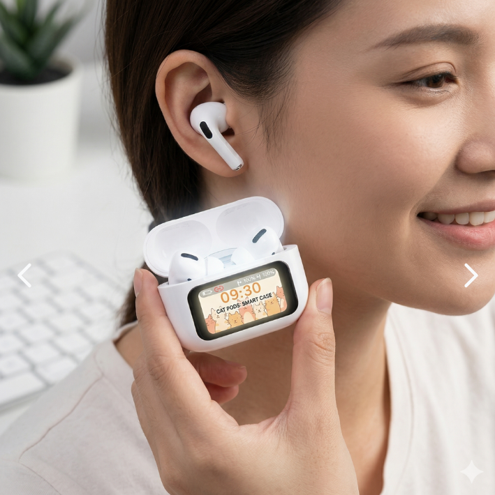 Auriculares con Pantalla Inteligente