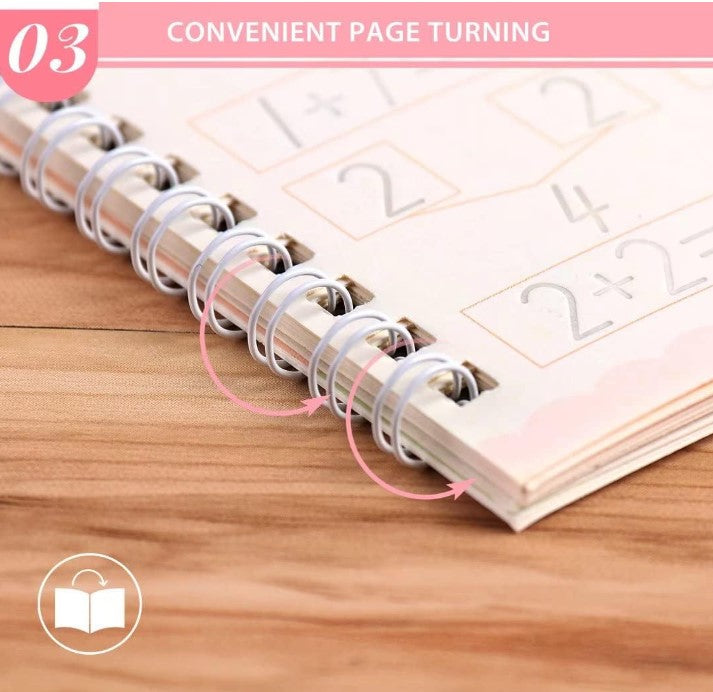 Cuaderno de práctica mágic para copiar