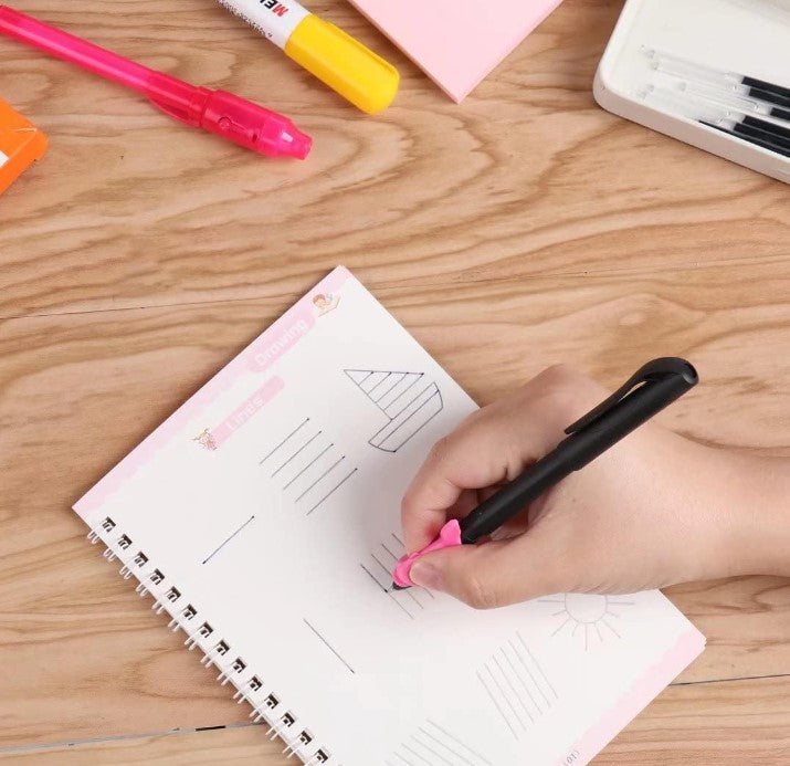 Cuaderno de práctica mágic para copiar